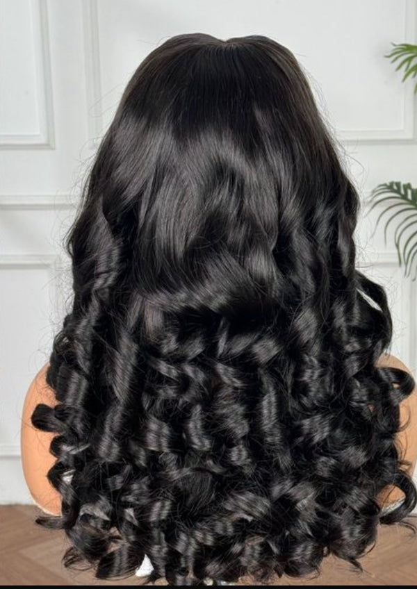 ISABELLA | 18" |  5X5 HD CLOSURE | GLUELESS | READY TO WEAR | HUMAN HAIR WIG