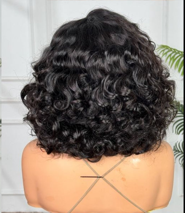 MYA | 14" | 13X4 HD LACE FRONTAL | WITH PERMANENT PART | HUMAN HAIR WIG