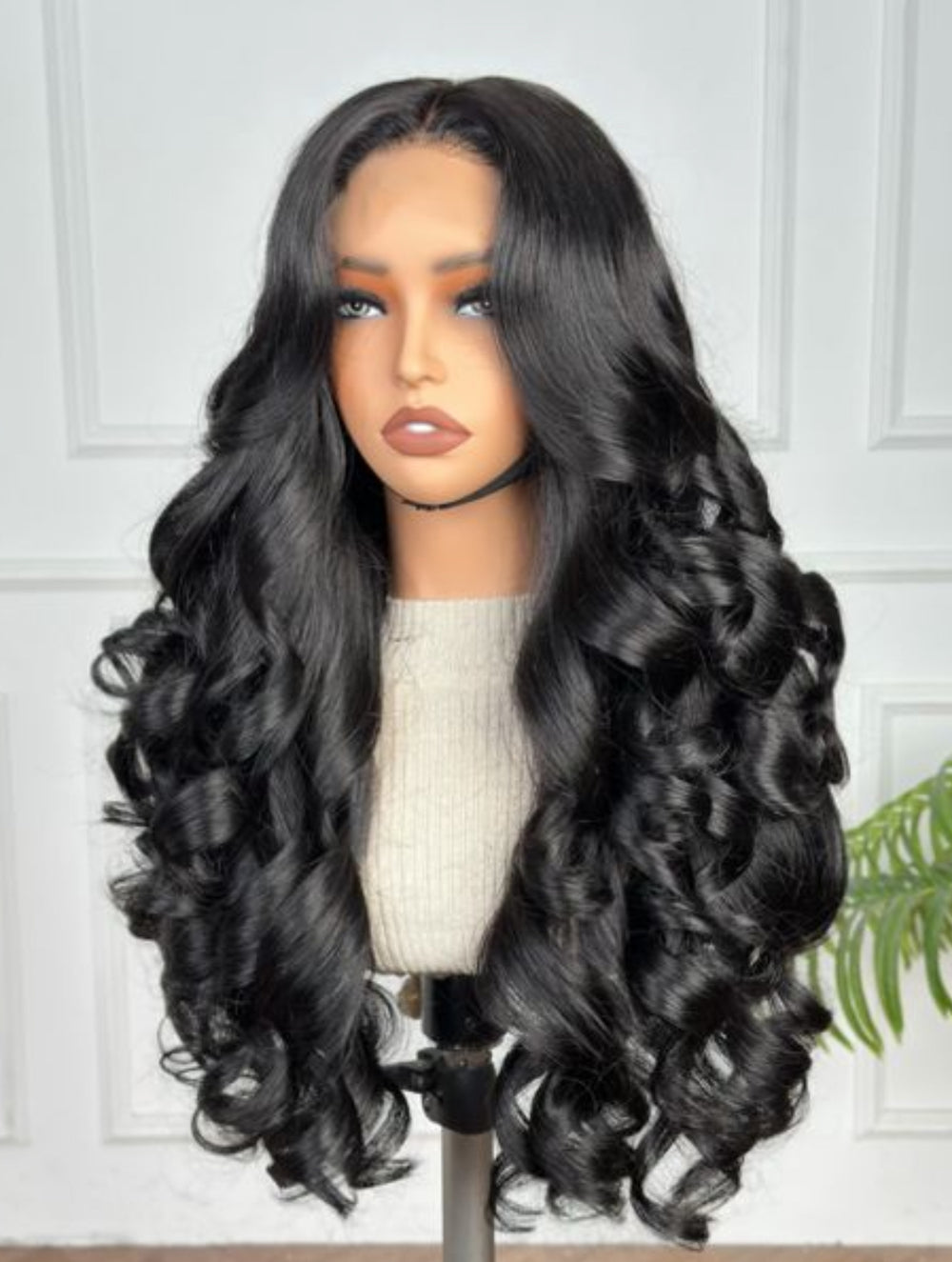 MILAN | 24" | 5X5 HD LACE CLOSURE | GLUELESS | READY TO WEAR | HUMAN HAIR WIG