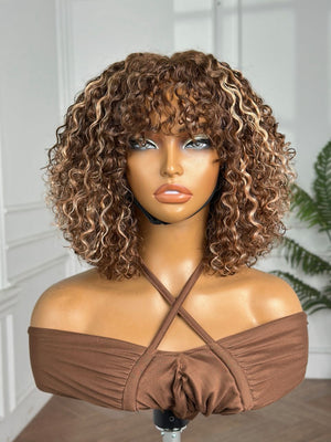 SASHA | 10" | FULL WIG | GLUELESS | READY TO WEAR | HUMAN HAIR WIG