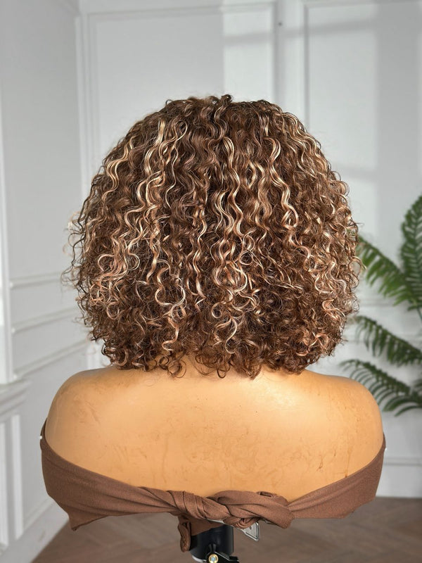 SASHA | 10" | FULL WIG | GLUELESS | READY TO WEAR | HUMAN HAIR WIG