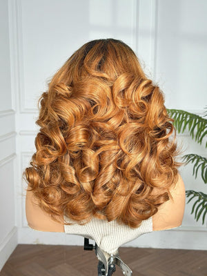 STEFANY | 12" | 4X4 | HD LACE CLOSURE | GLUELESS | READY TO WEAR | HUMAN HAIR WIG