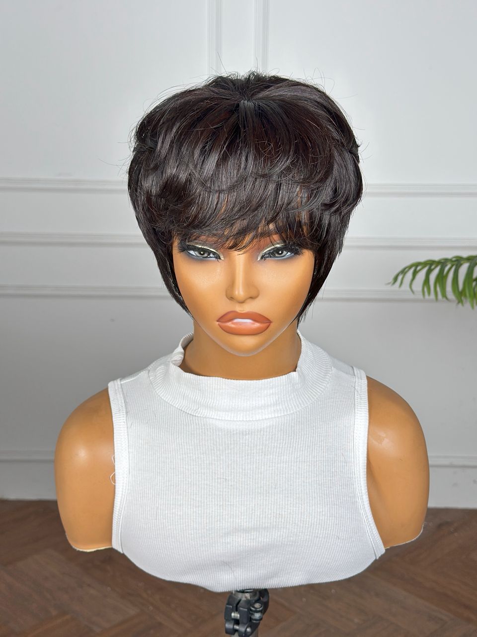 CHANEL | SHORT PIXIE | GLUELESS | READY TO WEAR | HUMAN HAIR WIG