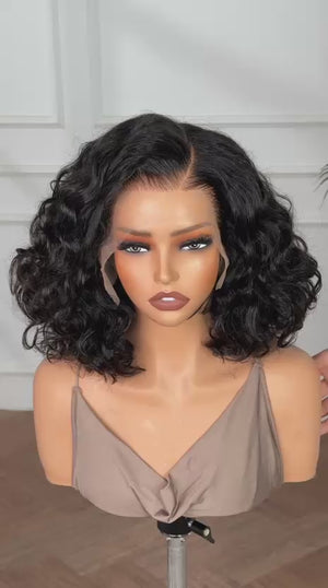 MYA | 14" | 13X4 HD LACE FRONTAL | WITH PERMANENT PART | HUMAN HAIR WIG