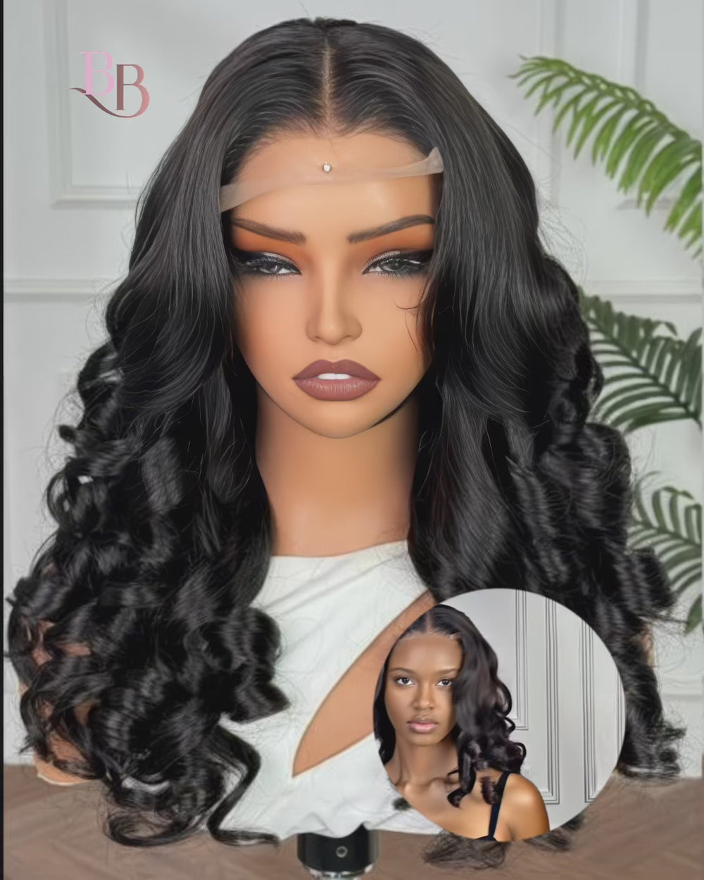 ISABELLA | 18" |  5X5 HD CLOSURE | GLUELESS | READY TO WEAR | HUMAN HAIR WIG